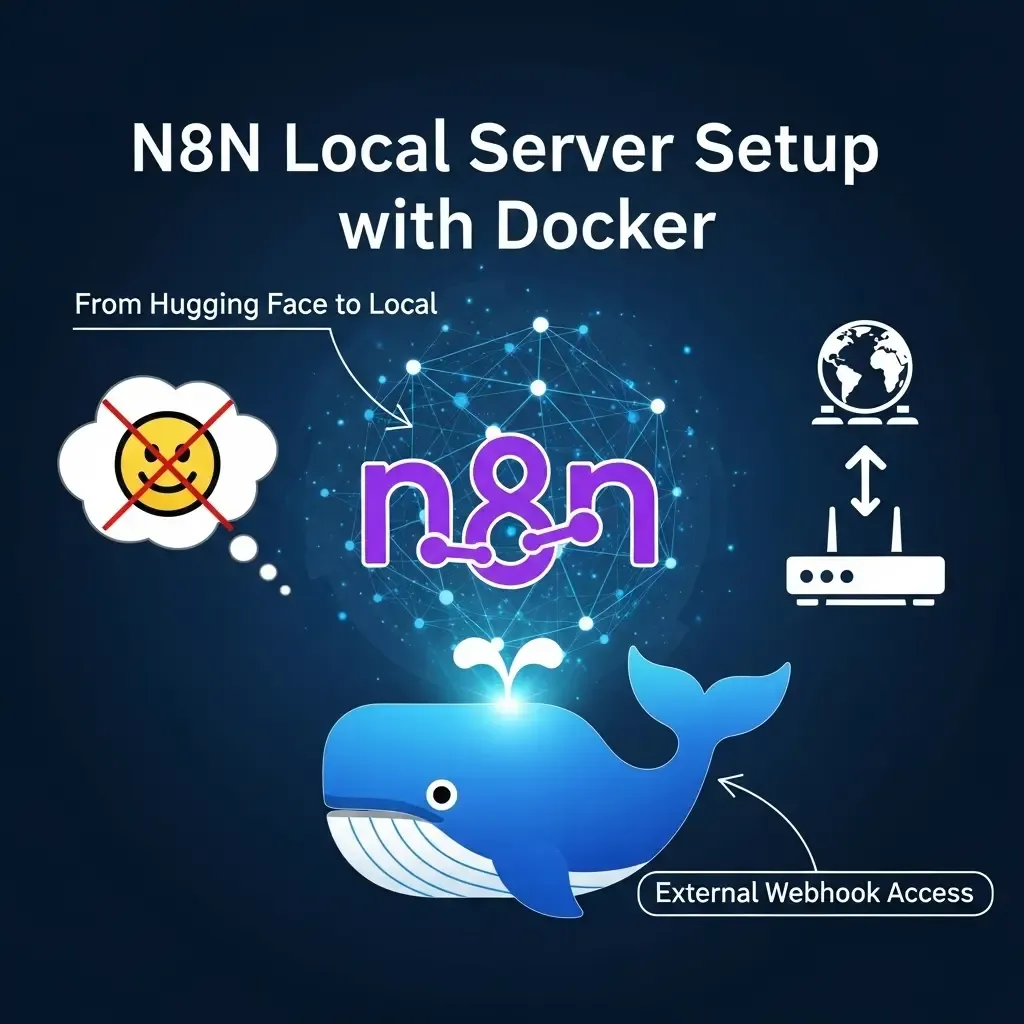 在本地 Docker 執行 n8n,並用 Cloudflare Tunnel 接收 Webhook
